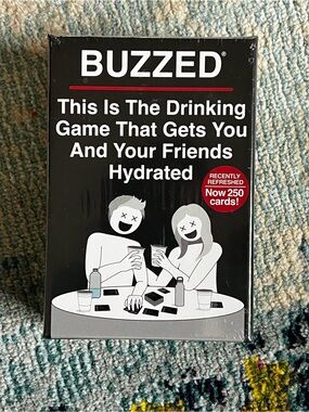 Drinking Game Party Card Game Buzzed
